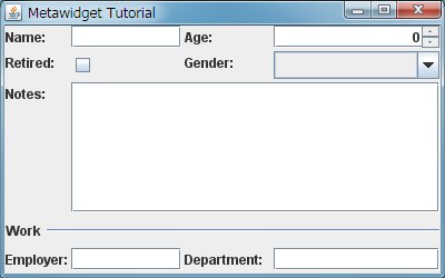 A two-column layout
